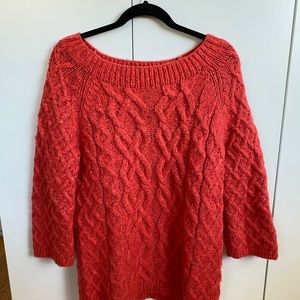 LOFT cable knit sweater